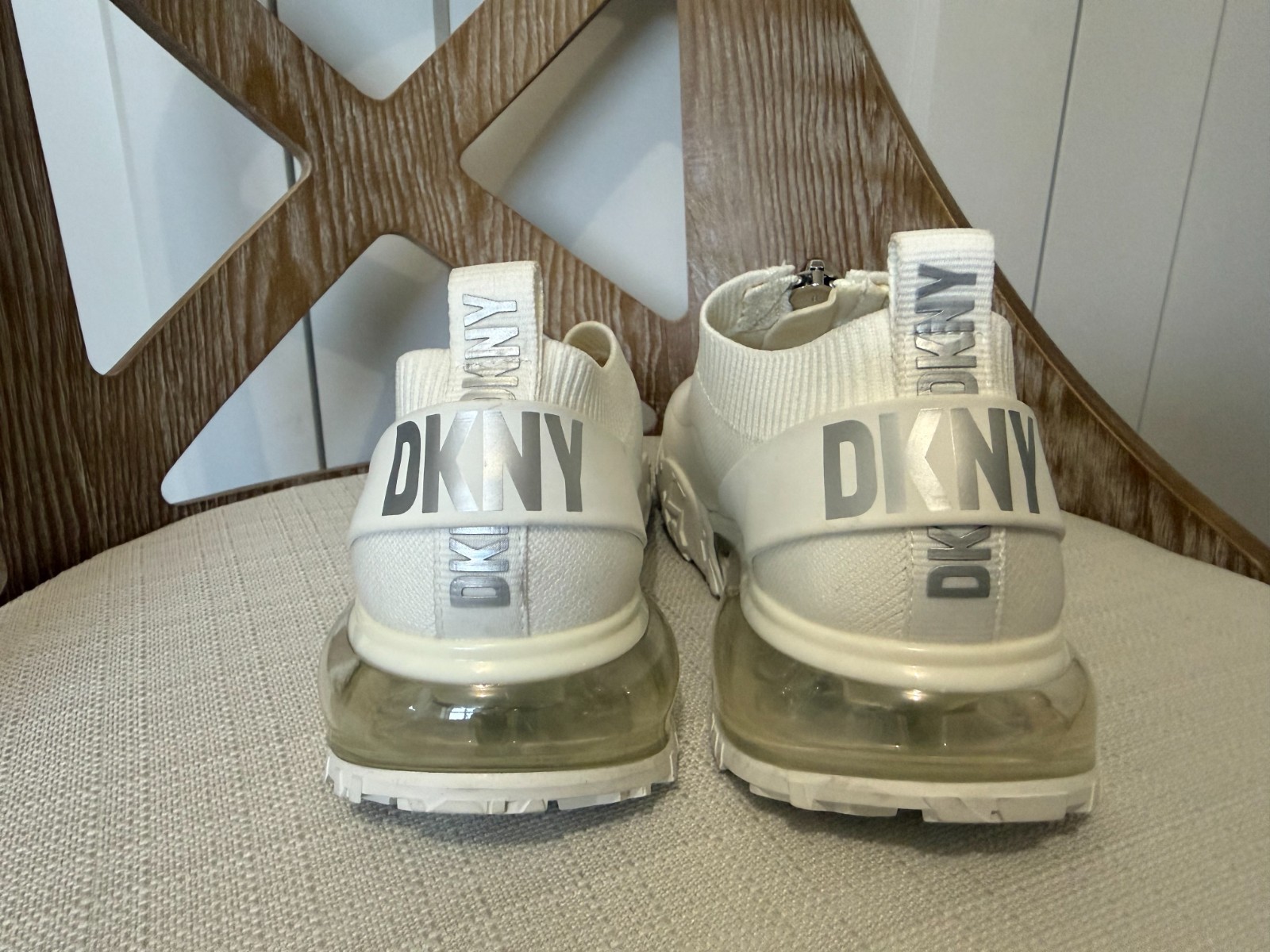 Brand New DKNY White sneakers