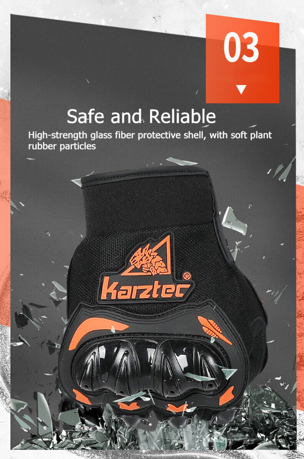 Motorcycle Gloves Touch Screen Windproof Bike Riding Gloves Full Finger Gloves