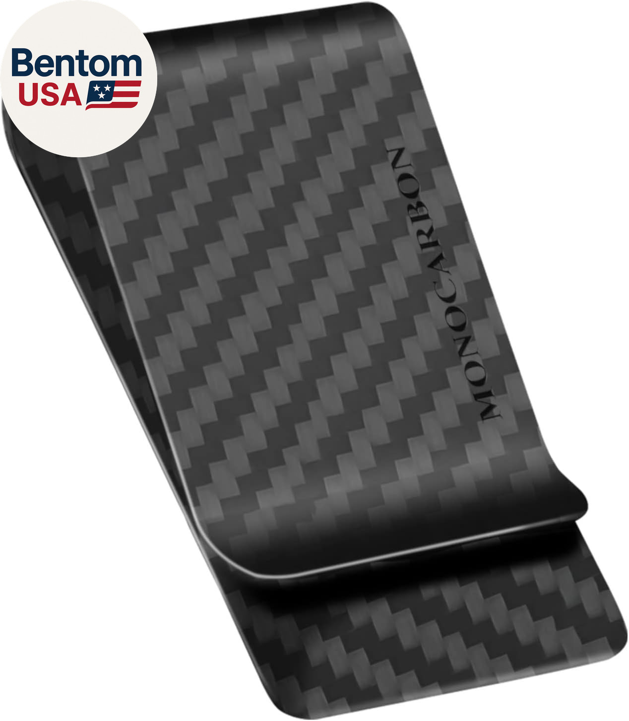 Carbon-Fiber-Money-Clip-For-Men, Minimalist-Money-Holder for Cash, High Elastic