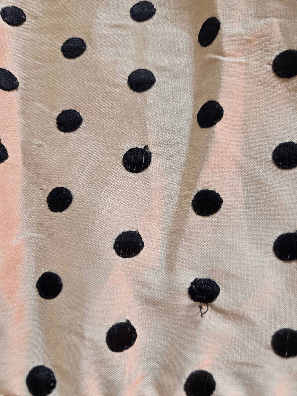 BATSHEVA Claudette Ruffled Polka-Dot Silk Dress sz 2