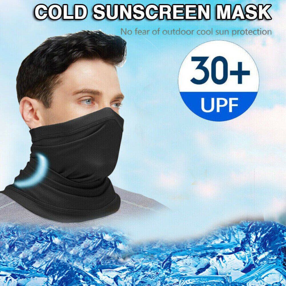 UV Protection Sun Shield Neck Gaiter Windproof Face Mask Scarf Bandana Balaclava
