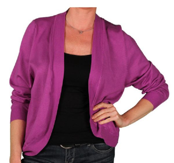 Melrose Chic 2X Fine Gauge Knit 3/4 Sleeve Open Cardigan Sweater msrp $59.