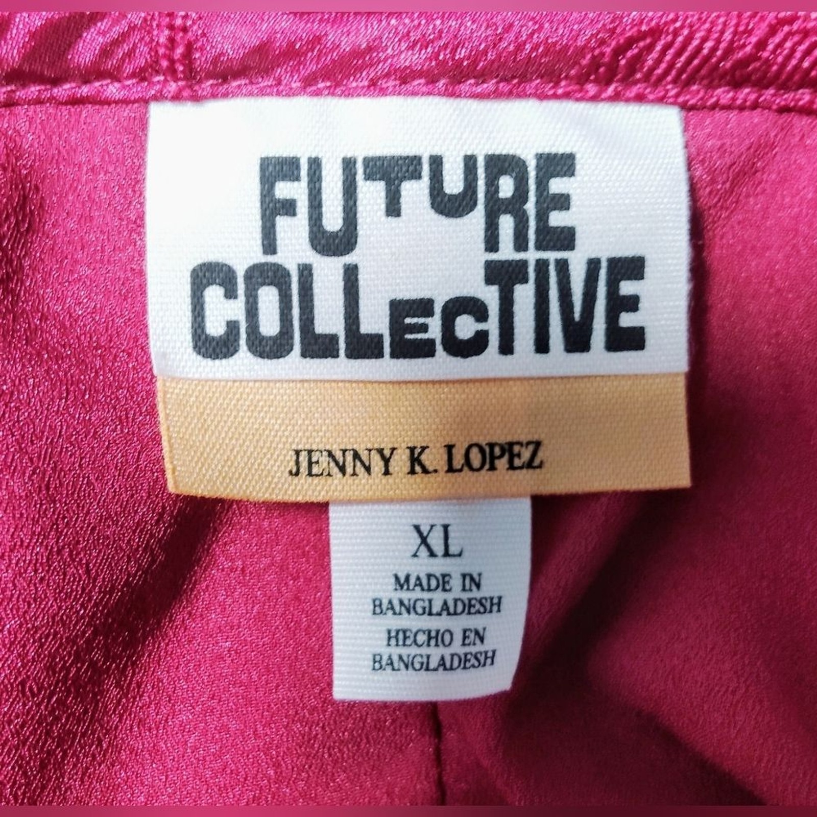 Future Collective Puff Sleeve Floral Maroon Midi Dress – Jenny K. Lopez Sz-XL