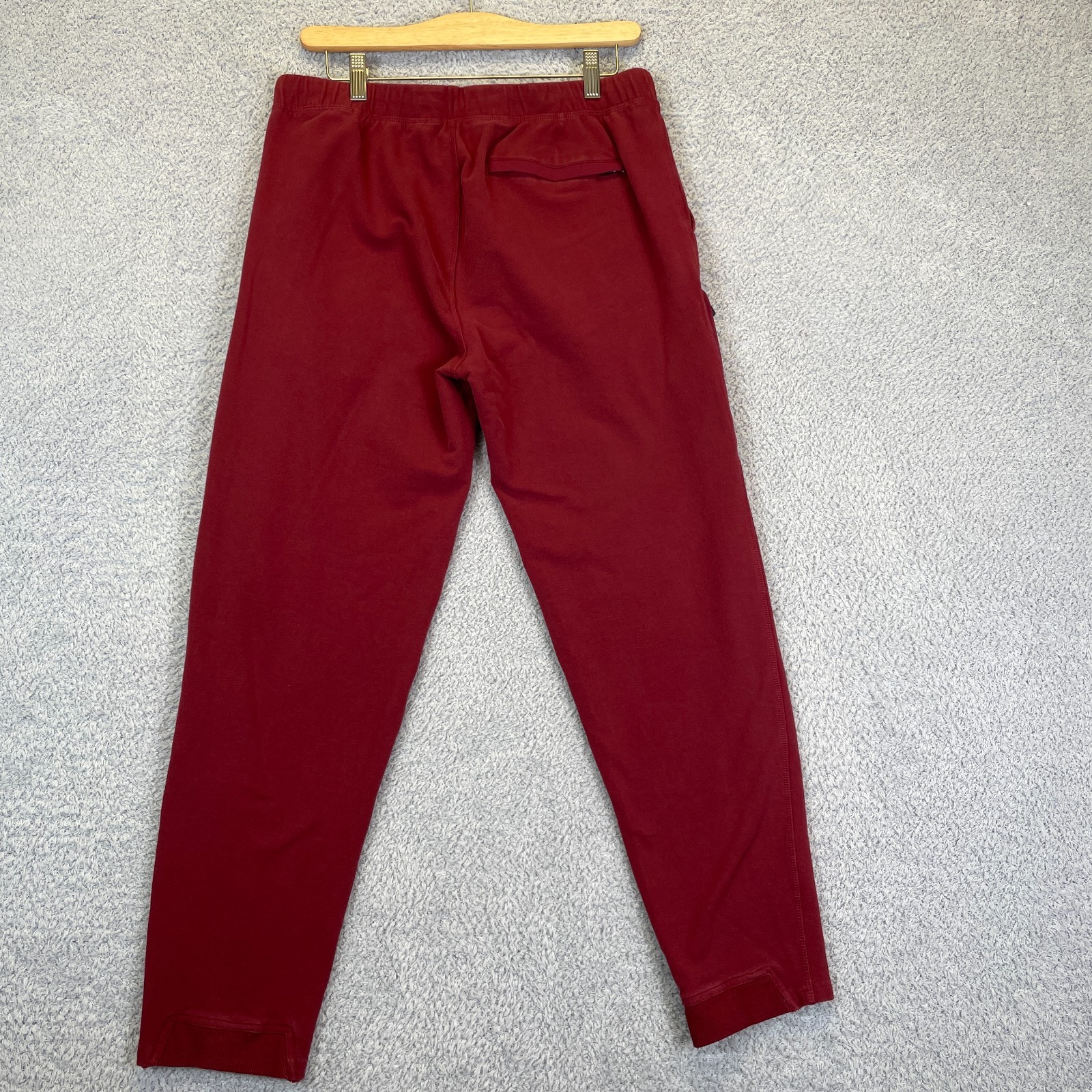 Mack Weldon Ace Daily Wear Joggers Sweatpants Men’s Large Red Drawstring