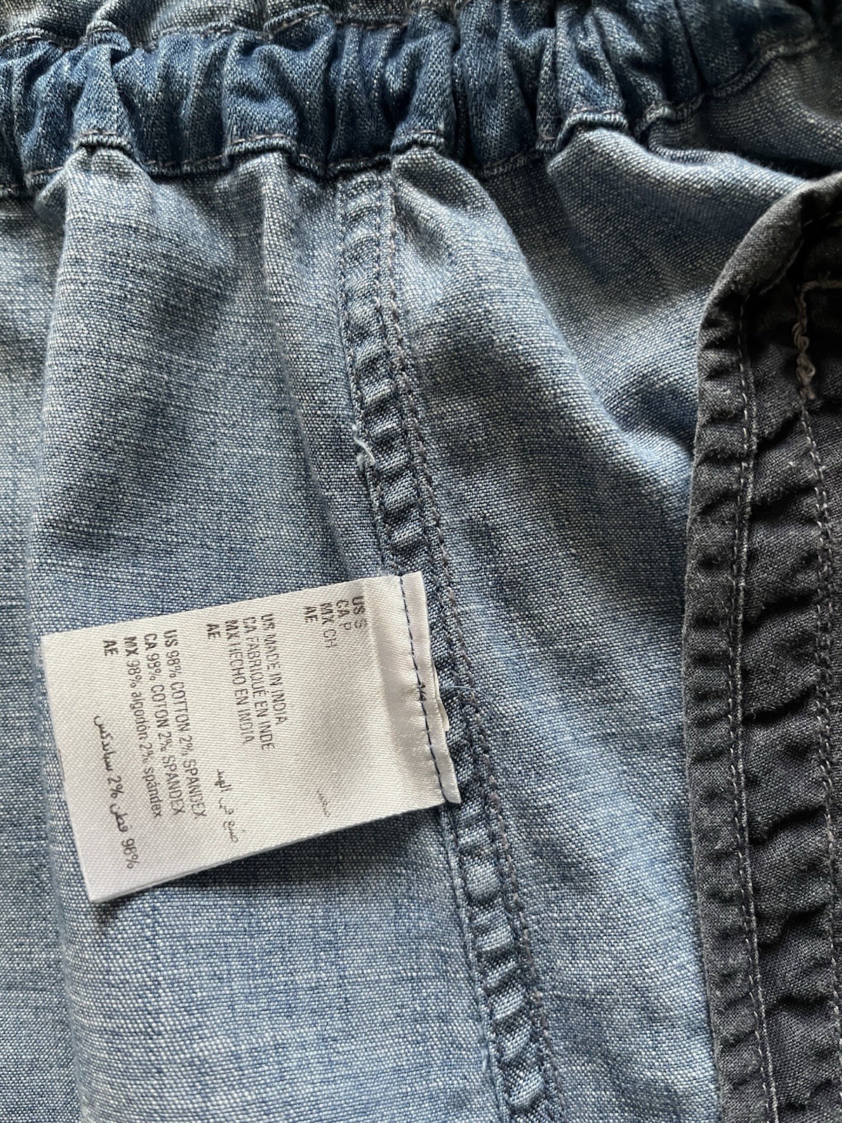 Stylish Ladies Jean Jacket Small by Style And Company Drawstring waist