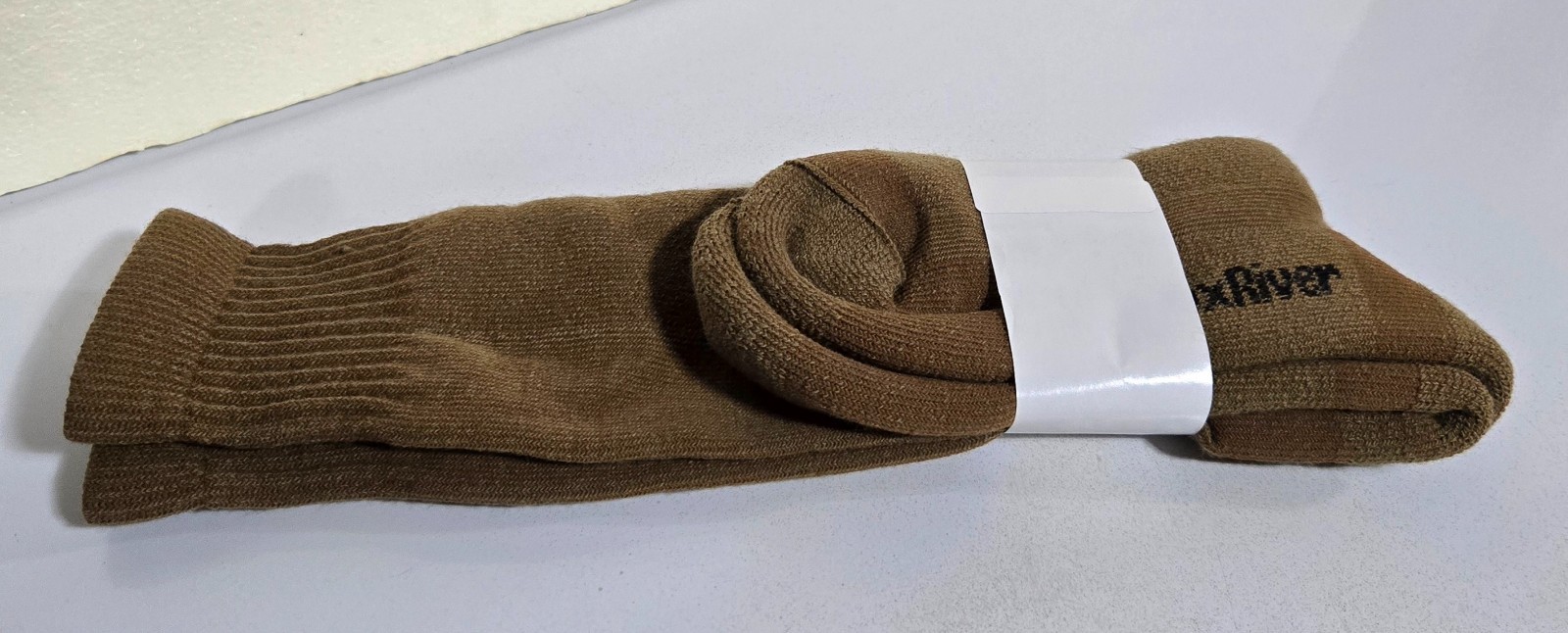 Fox River Socks Over The Calf Synthetic Medium Unisex Padded Front Brown Cozy