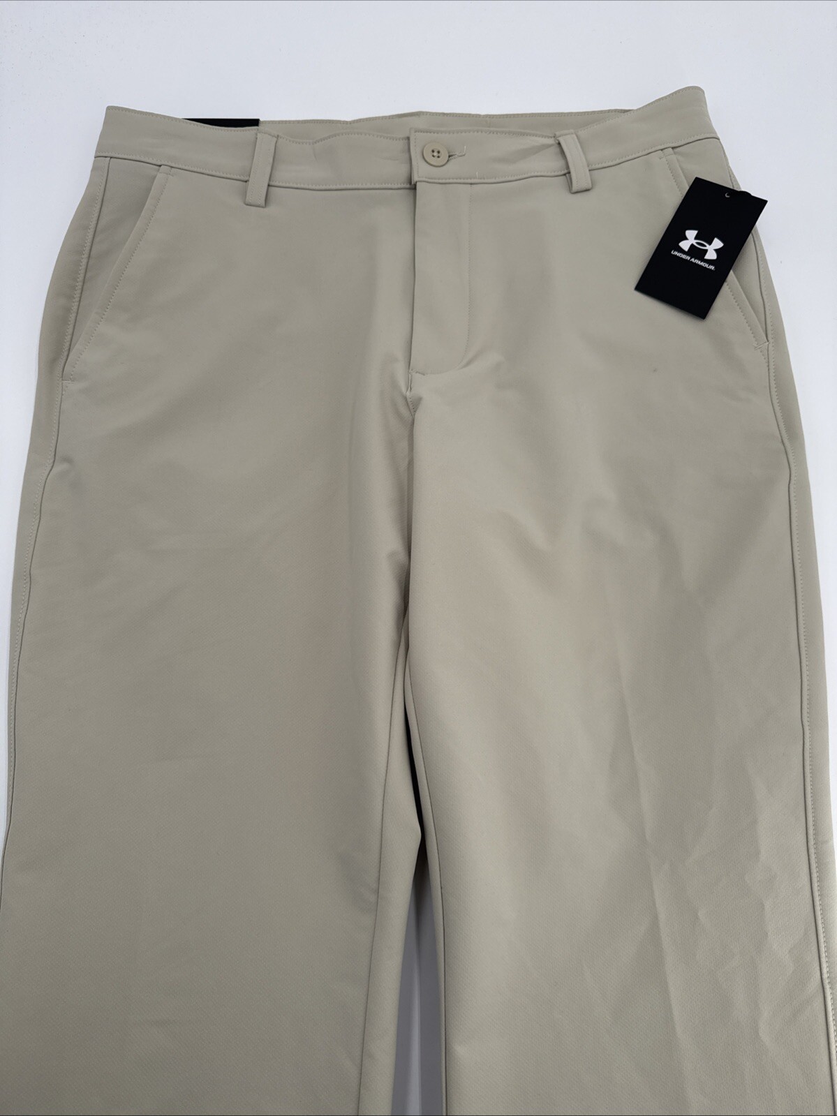 $70 Under Armour Men’s Wicking Tech Golf Pants-Khaki -Size: 34W 30L- New Tags