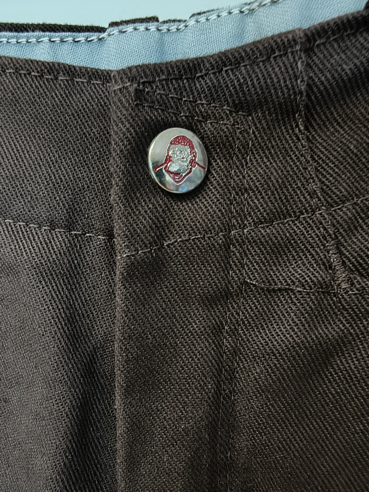 Vintage Ben Davis Union Made Brown Pants 28×27 Yellow Tag Have Been Hemmed