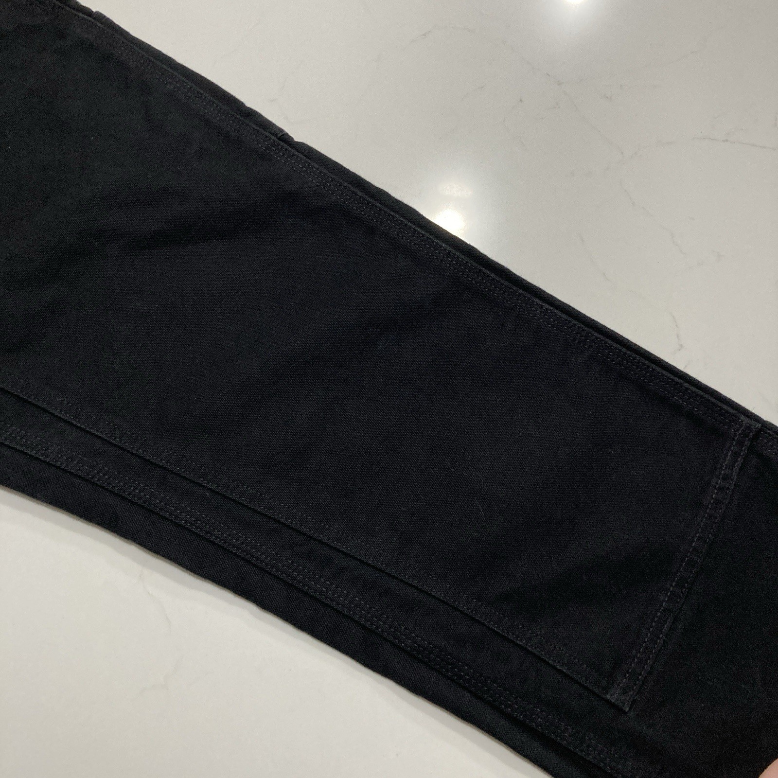 Carhartt B01 BLK Double Knee Work Pants Mens 31×34 Loose Fit USA Made