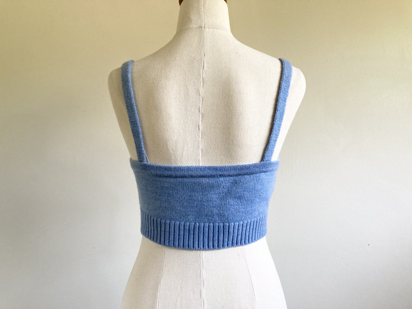 Kookai AUTUMN BRA TOP size1 AU8 100% Wool New with tag RRP $100