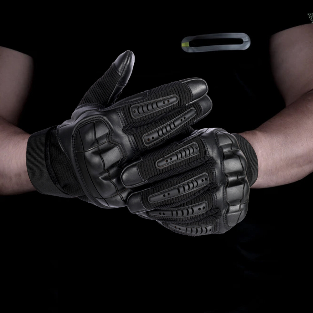 Touch Screen Motorcycle Full Finger Gloves Motorbike Riding Protective Gear Men