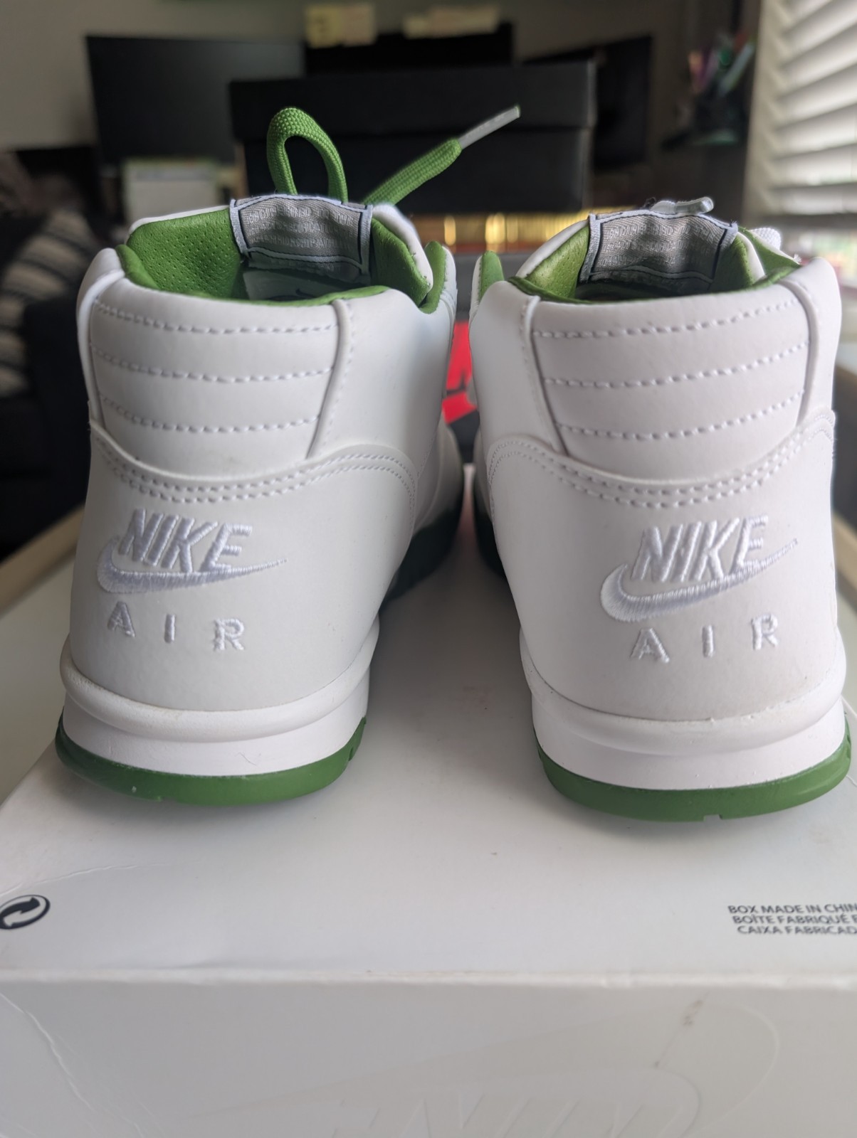 Fragment Design x Nike Air Trainer 1 SP Mid “White Chlorophyll” – Size 6Y (GS)