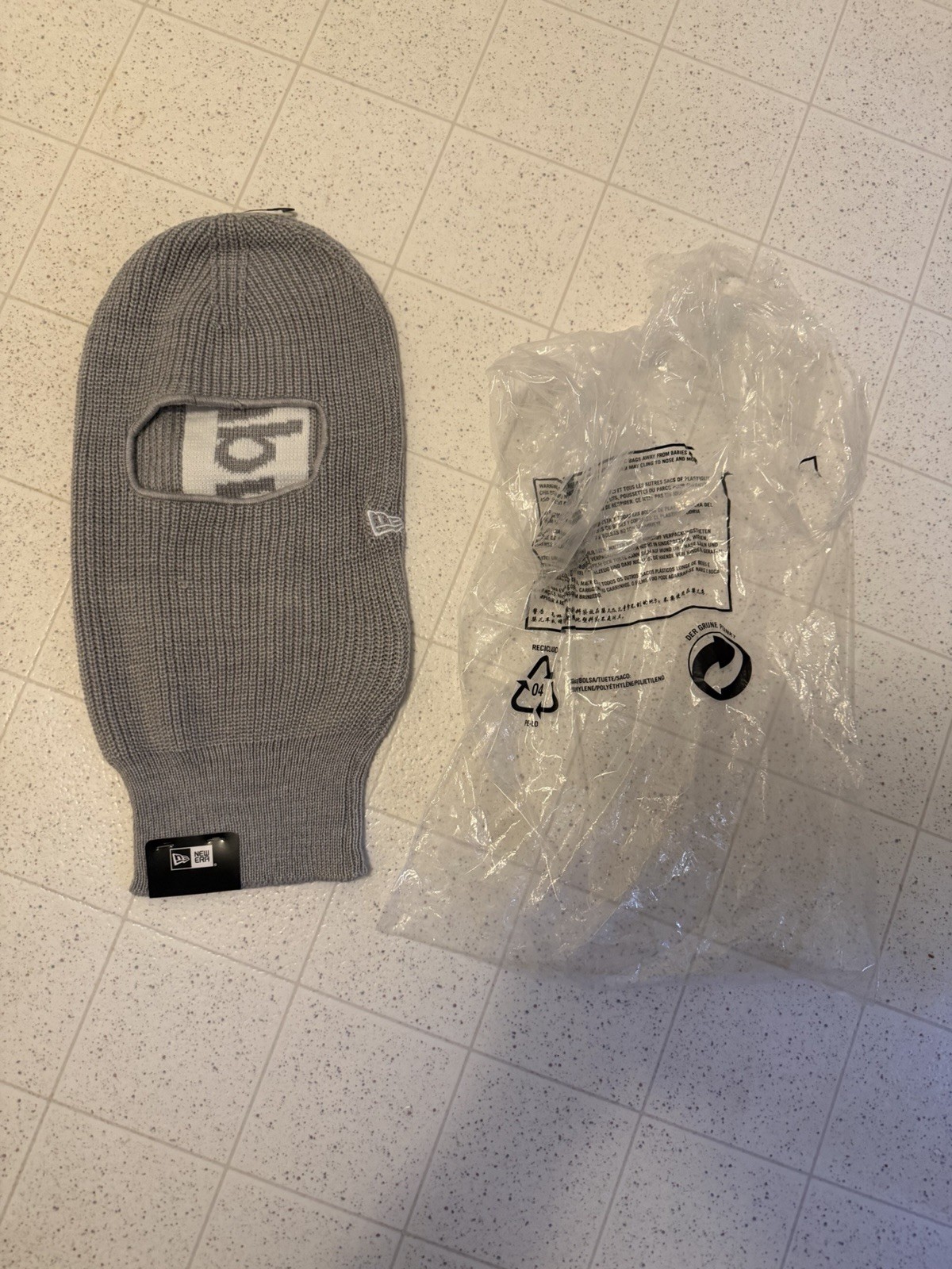 Supreme Ski Mask Gray Brand New with Tags