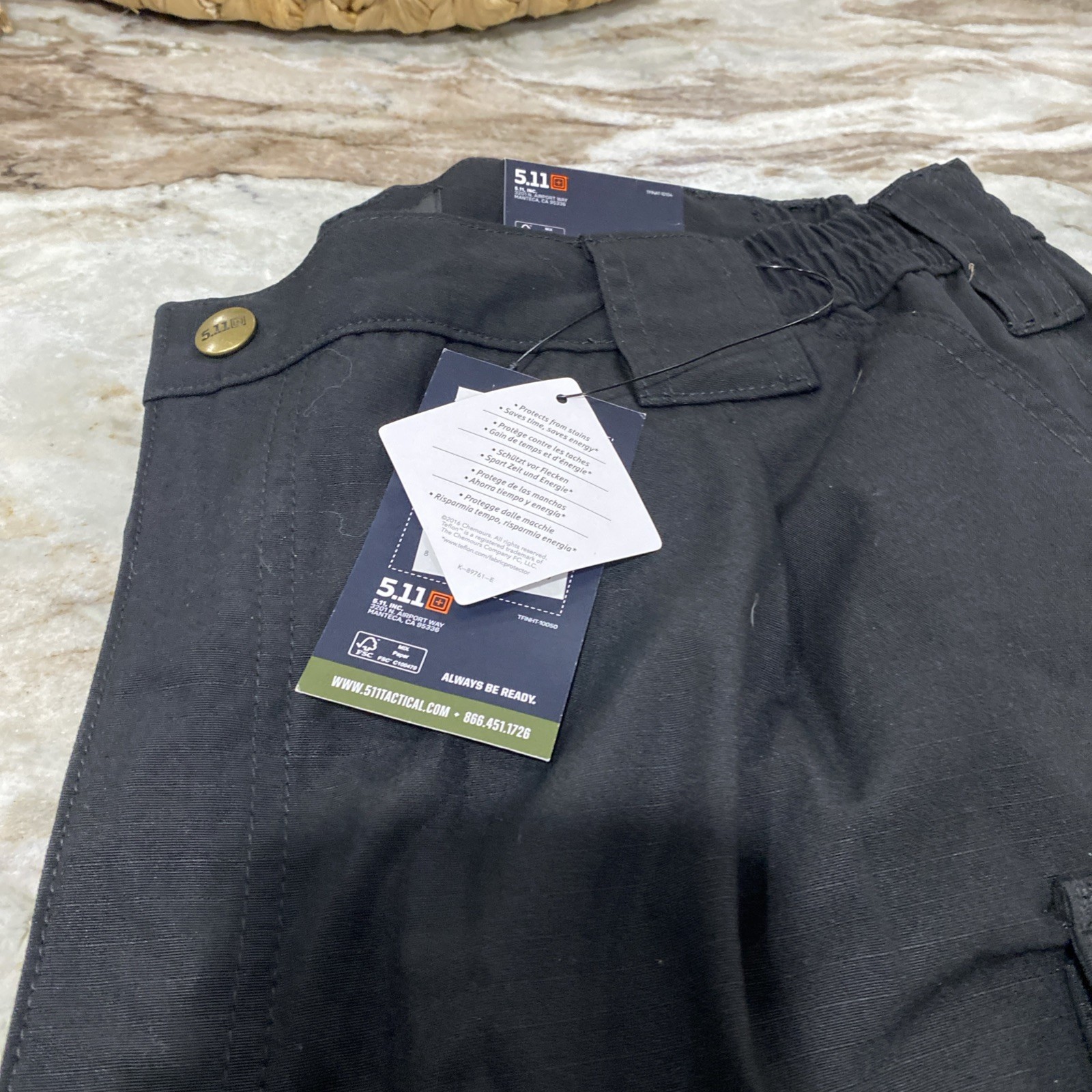 5.11 Tactical Men’s Taclite Pro Lightweight Performance Pants Cargo Pocket 38×30