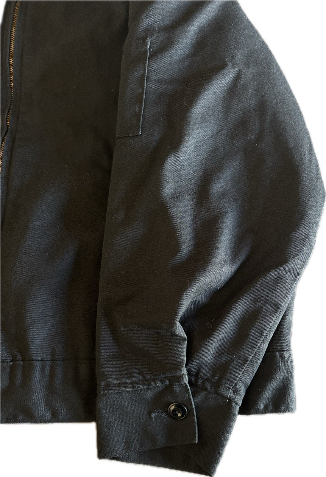 Dickies Insulated Eisenhower Front Zip Jacket – Black, Size X L