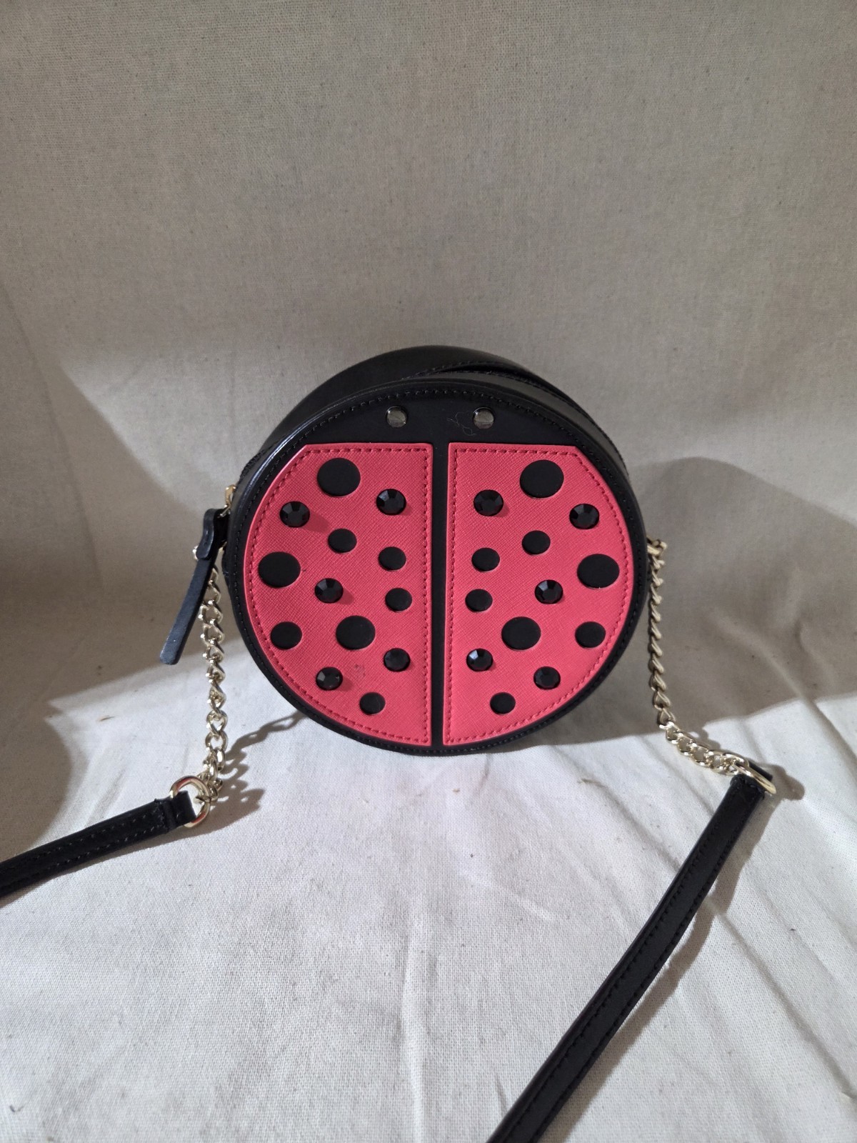 Kate Spade “Turn a New Leaf” Micha Ladybug Crossbody Bag