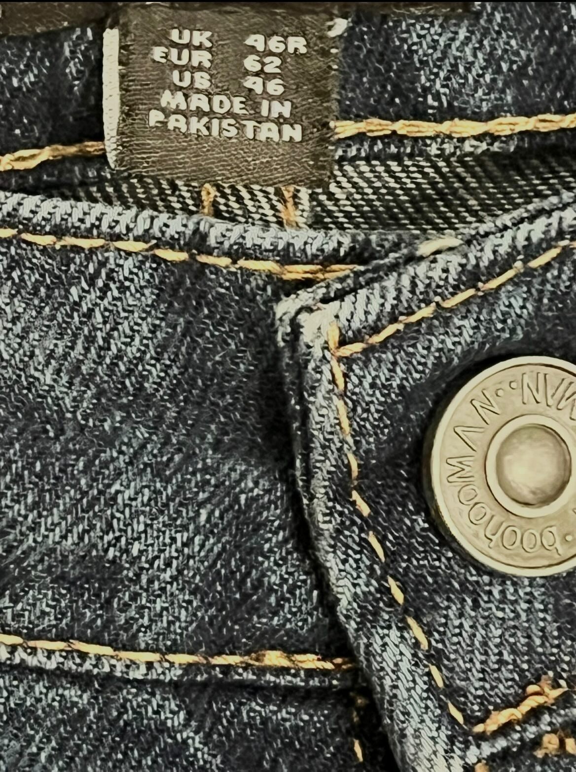 Distressed Patchwork Jeans Men’s Size 46 waist Graphic Star Denim