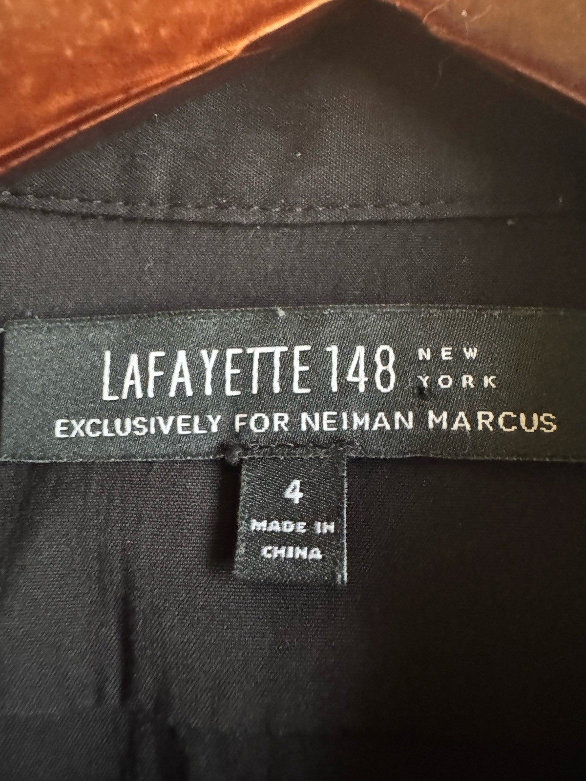 Lafayette 148 Sleeveless Embellished Sequin Button Top Size 4