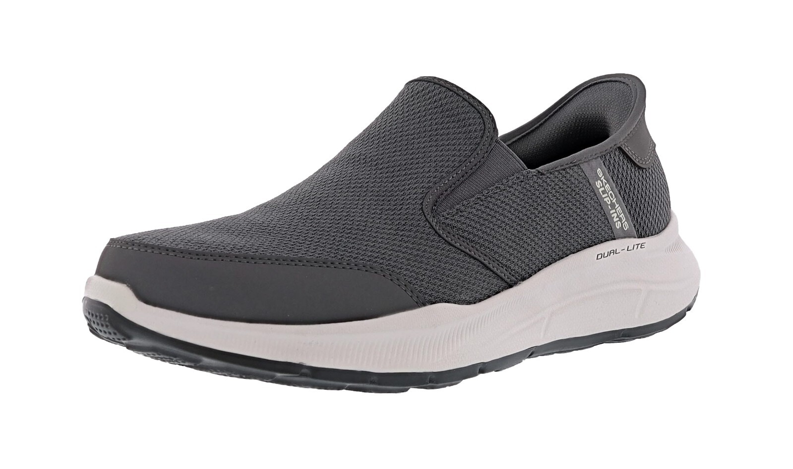 SKECHERS MEN’S SLIP-INS RF: EQUALIZER 5.0- DRAYZE 232926/CHAR WALKING SHOES