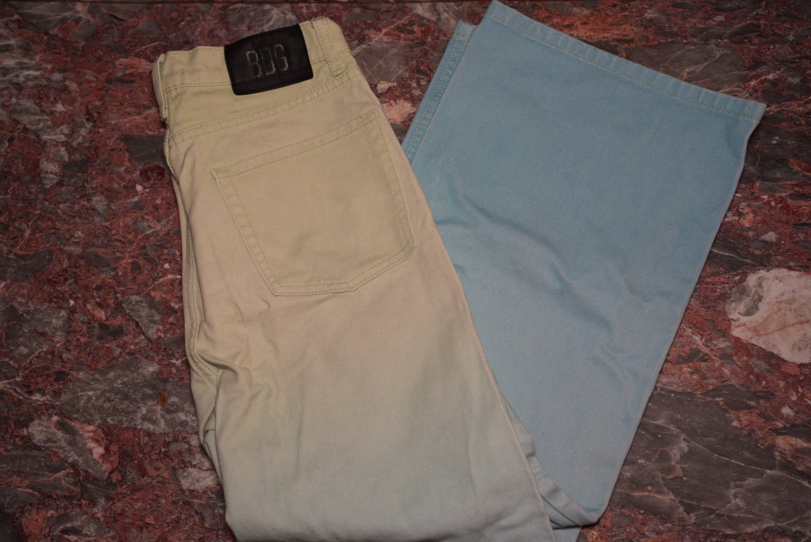 BDG Urban Outfitters Women’s Grern and Blue Ombré Pants Size 29 US 12 New