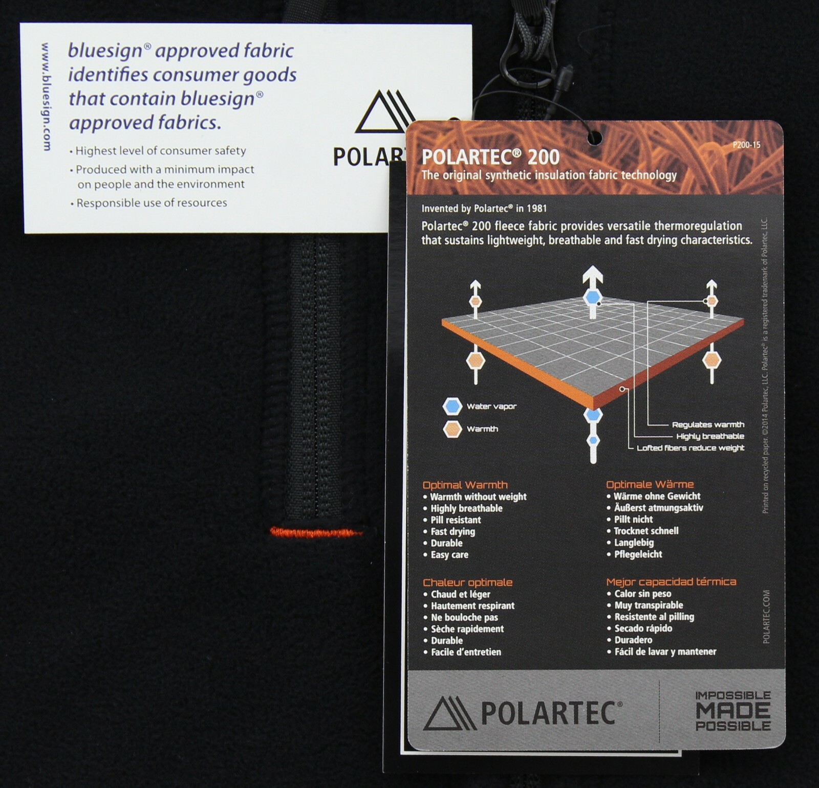 Helly Hansen Jacket Langley Full-Zip Polartec Fleece Workwear Coat