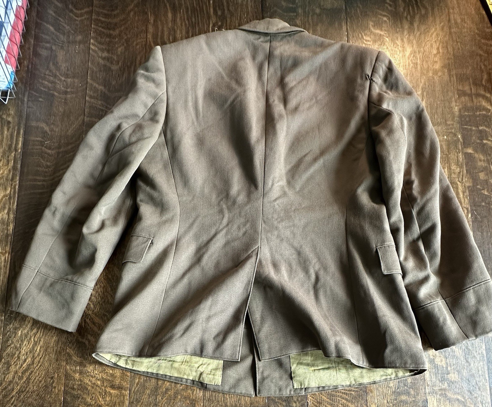 Vintage Military Jacket With Hardware – Russian?