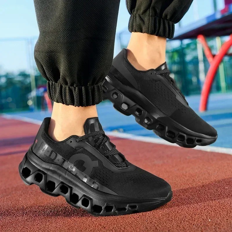Men’s Cushioning Running Shoes Lightweight Athletic Casual Sneakers Male Non