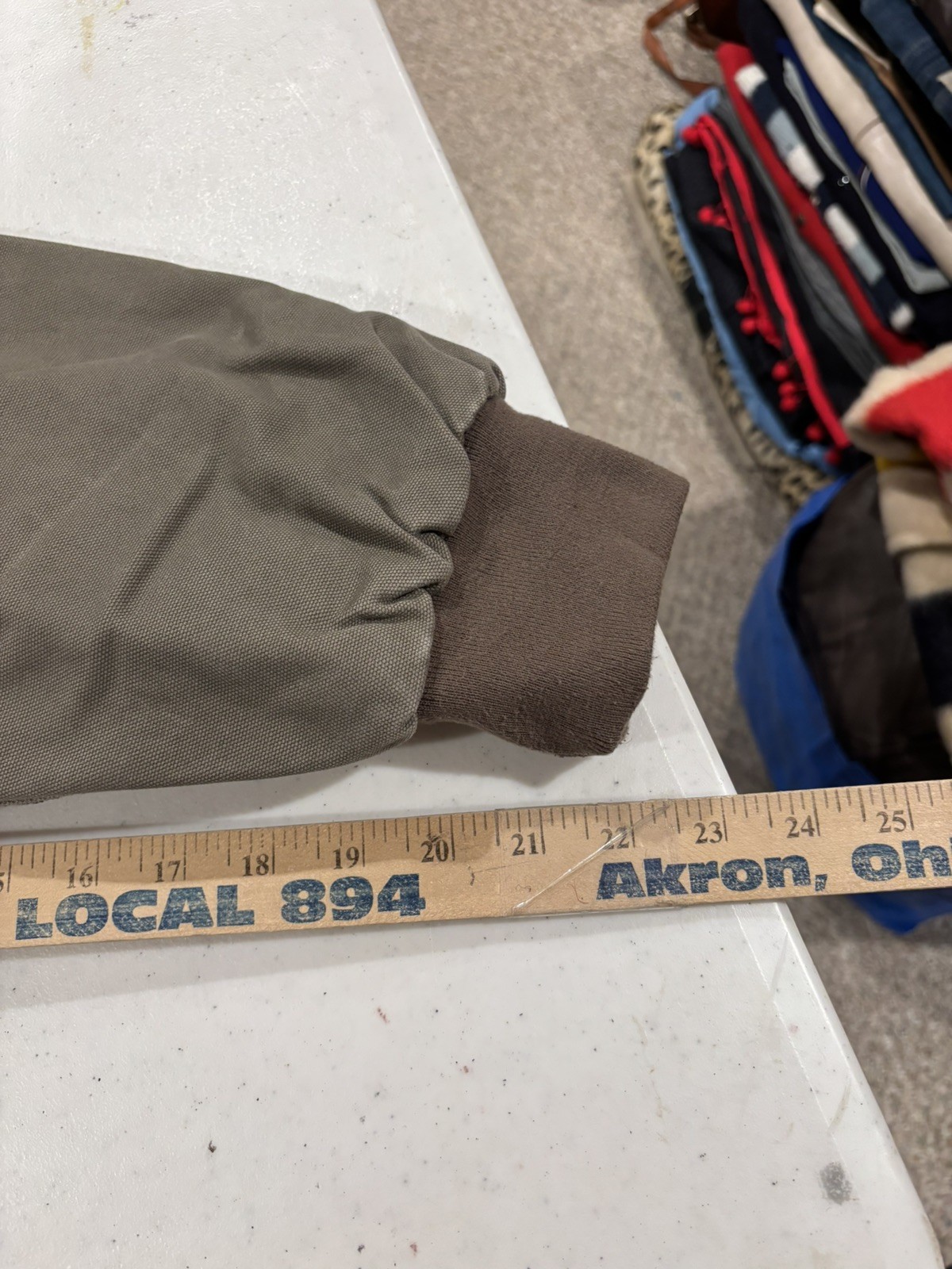 Snap On Silver and Grey Workwear Work Jacket Size X-Large Men’s