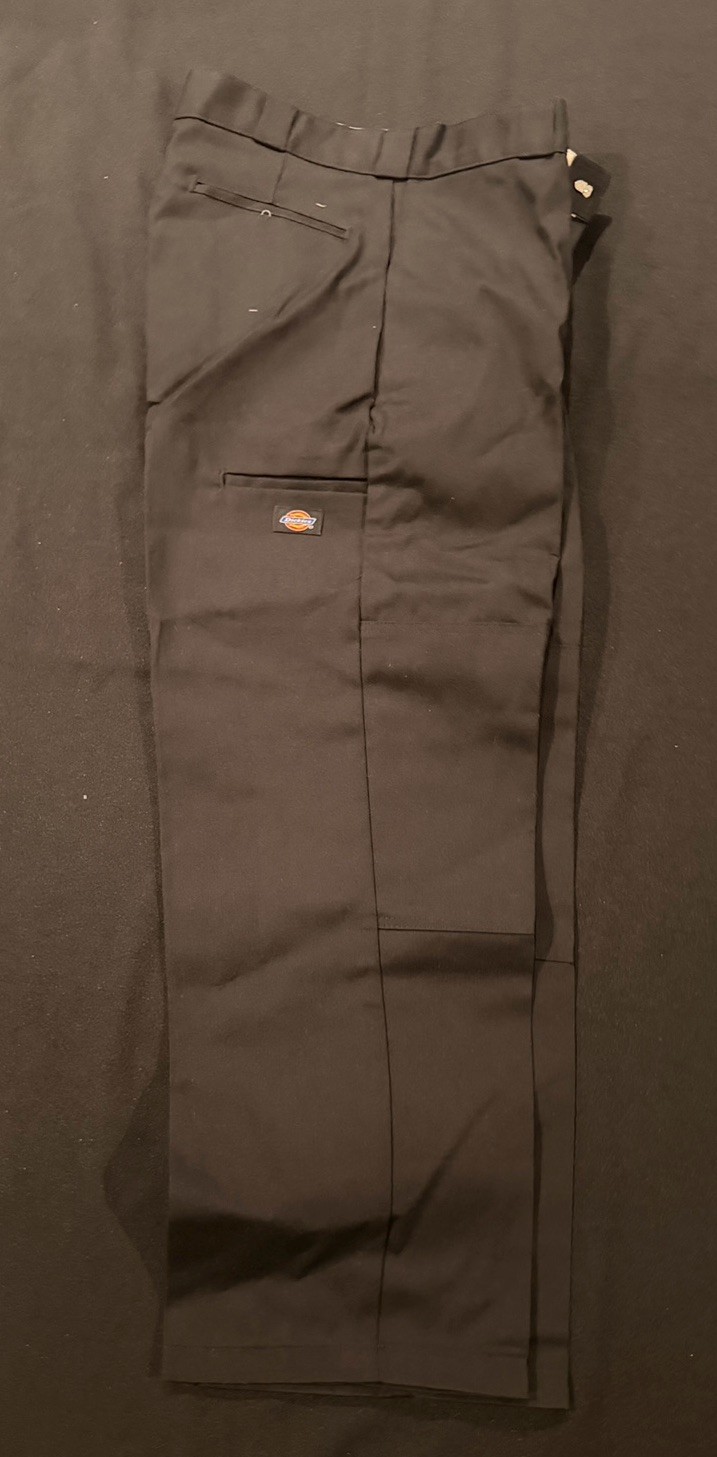 Dickies 85283BK Loose Fit Double Knee Work Pants Black 34×30 NWOT Lot of 2