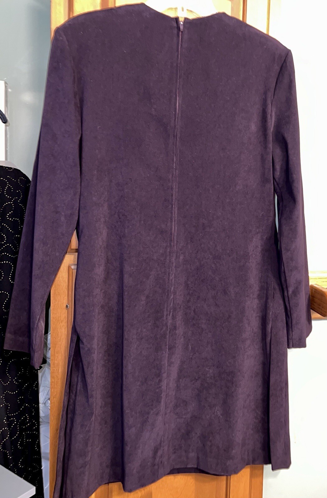 B.D.Y. Purple Long Sleeve Dress Size 9/10 Business Office Work
