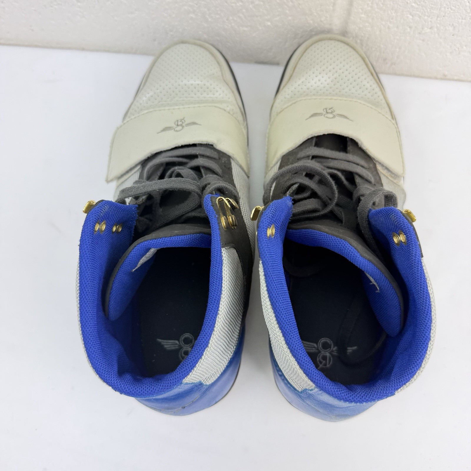 Creative Recreation Cesario Hi Top Sneakers Size 11.5 CR412 SI1211 Grey/blue