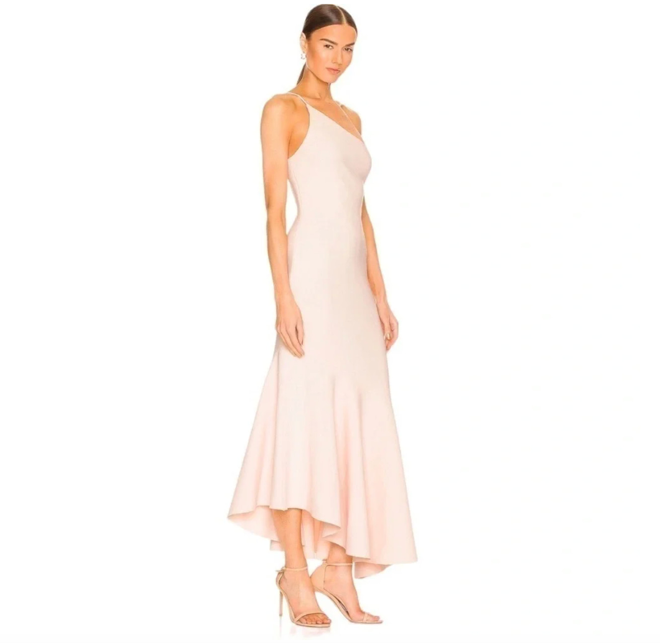 Significant Other Tori One Shoulder Dress Blush