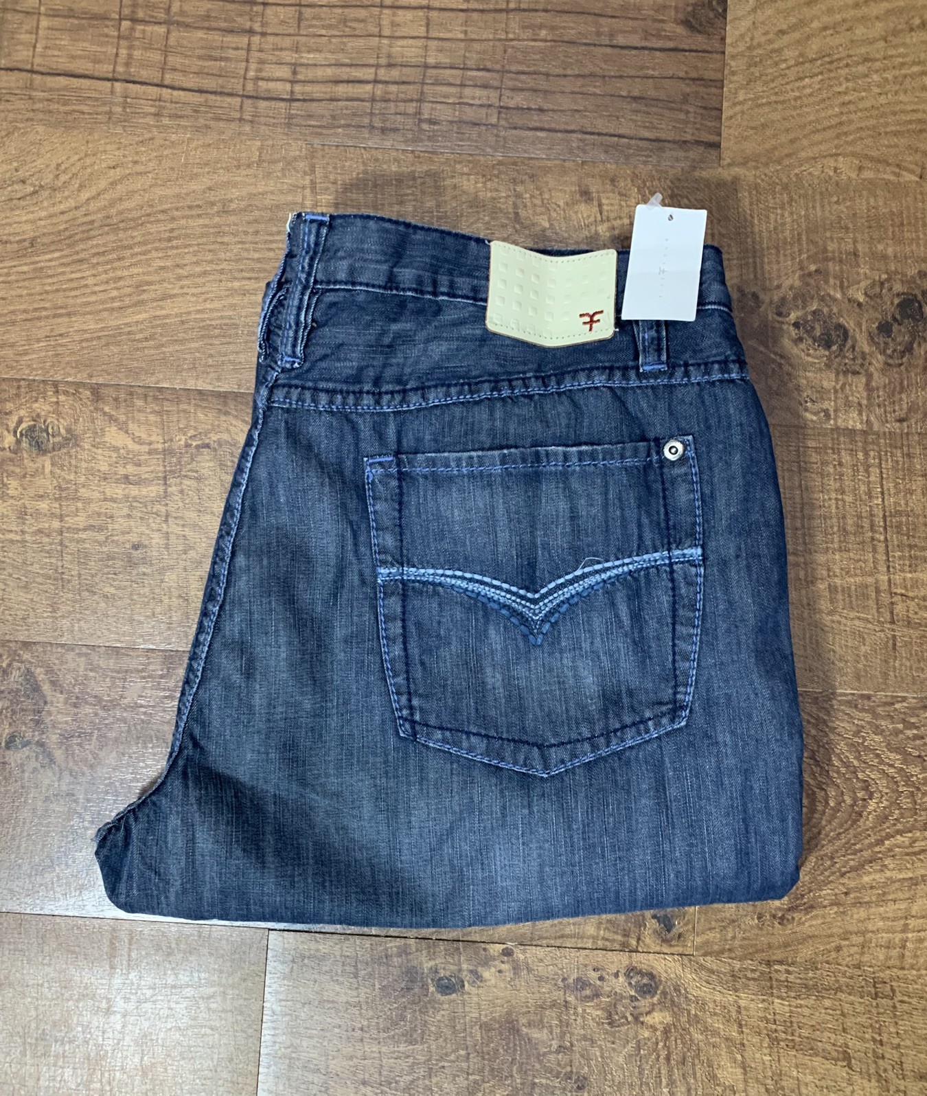 Men’s Five Four Carnaby Y2K Relaxed Fit Blue Jeans size 42
