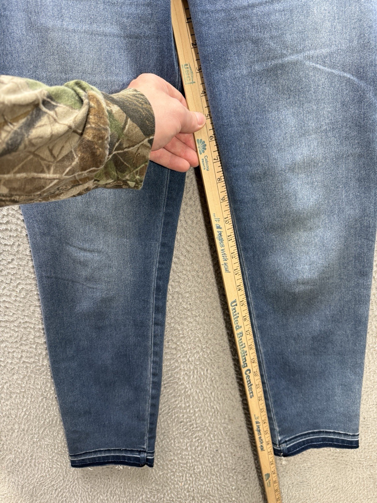 Natural Reflections Jeans Womens Large Blue Skinny Vital Stretch Technology