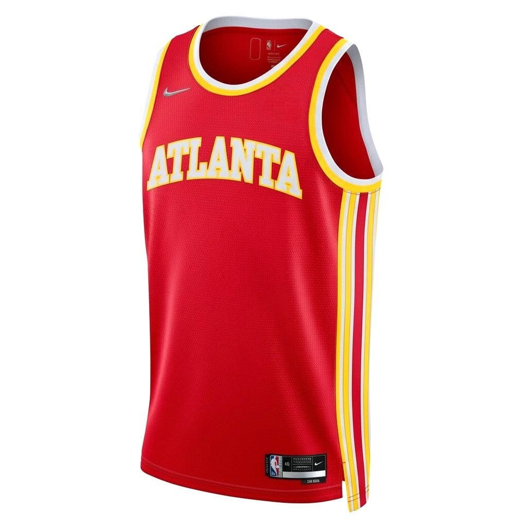 [DN2604-657] MENS NIKE NBA ATLANTA HAWKS 21/22 DIAMOND SWINGMAN JERSEY ICON EDIT