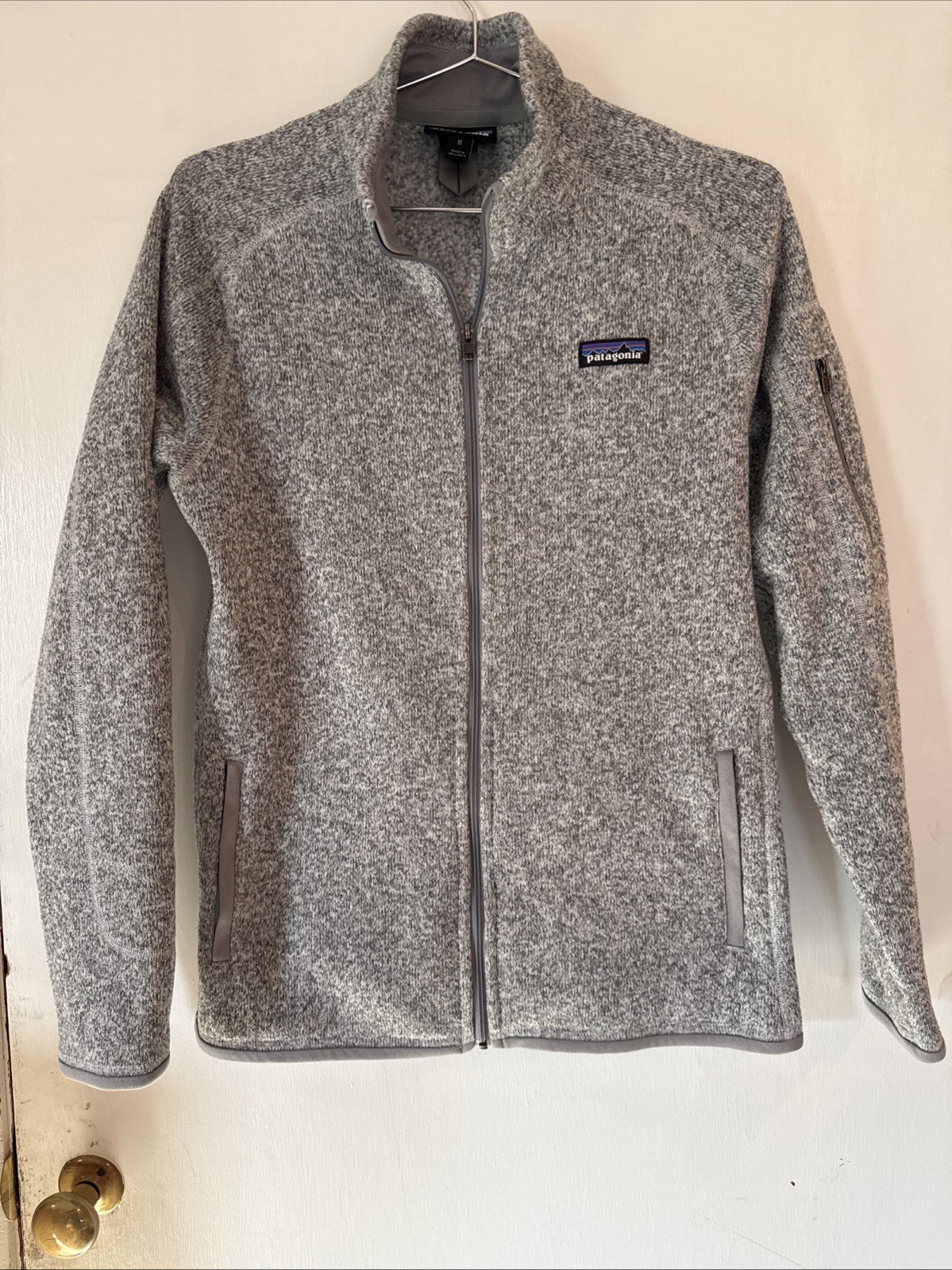 Patagonia Better Sweater Full Zip Fleece Jacket Grey | Women’s Size Medium