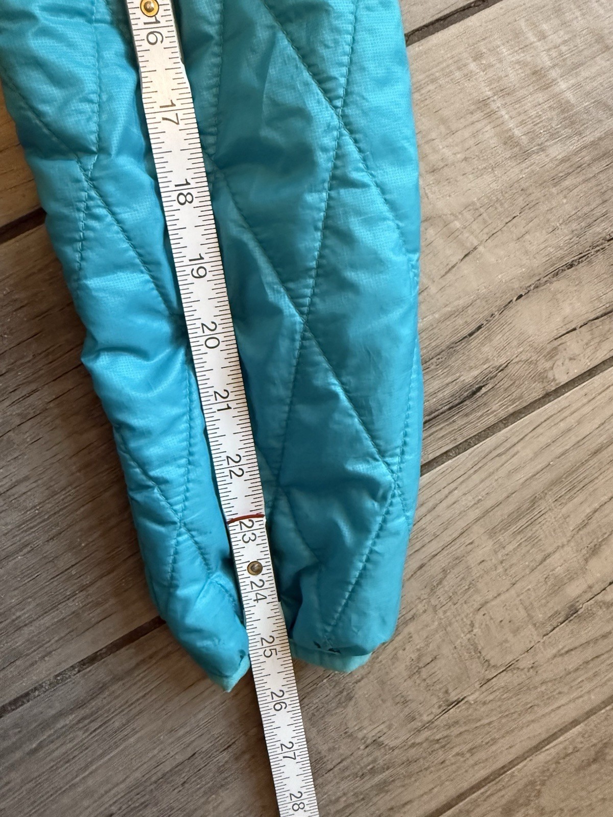 Patagonia Insulated Jacket Womens Small Blue Full Zip Packable Hiking Outdoor