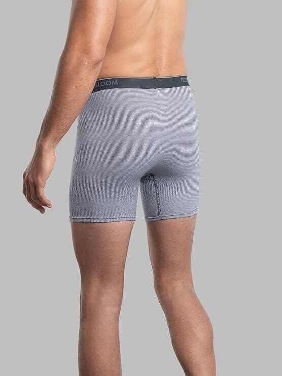 Mens 10-Pack Assorted Boxer Briefs by Fruit of the Loom Comfortable Mystery…
