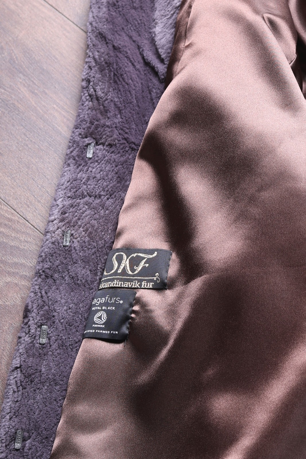 Levander Sheared Beaver Fur Coat