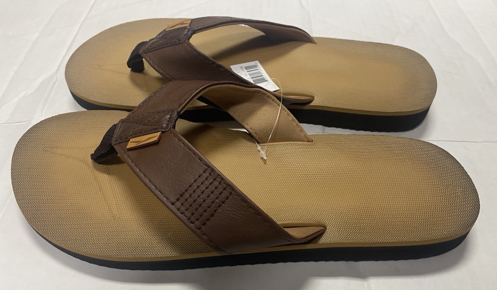 Brown Sport Surf Sandals Lightweight Flip Flops Men’s Size 7/8 9 10 11 12 13