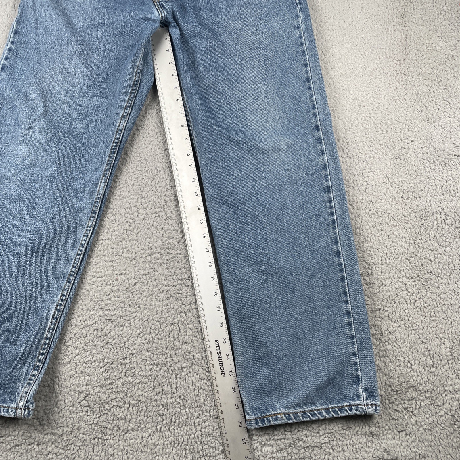 Vtg Levi’s 505 Denim Jeans Stone Washed Blue 36×29 Measures 35×28 EUC Y2K
