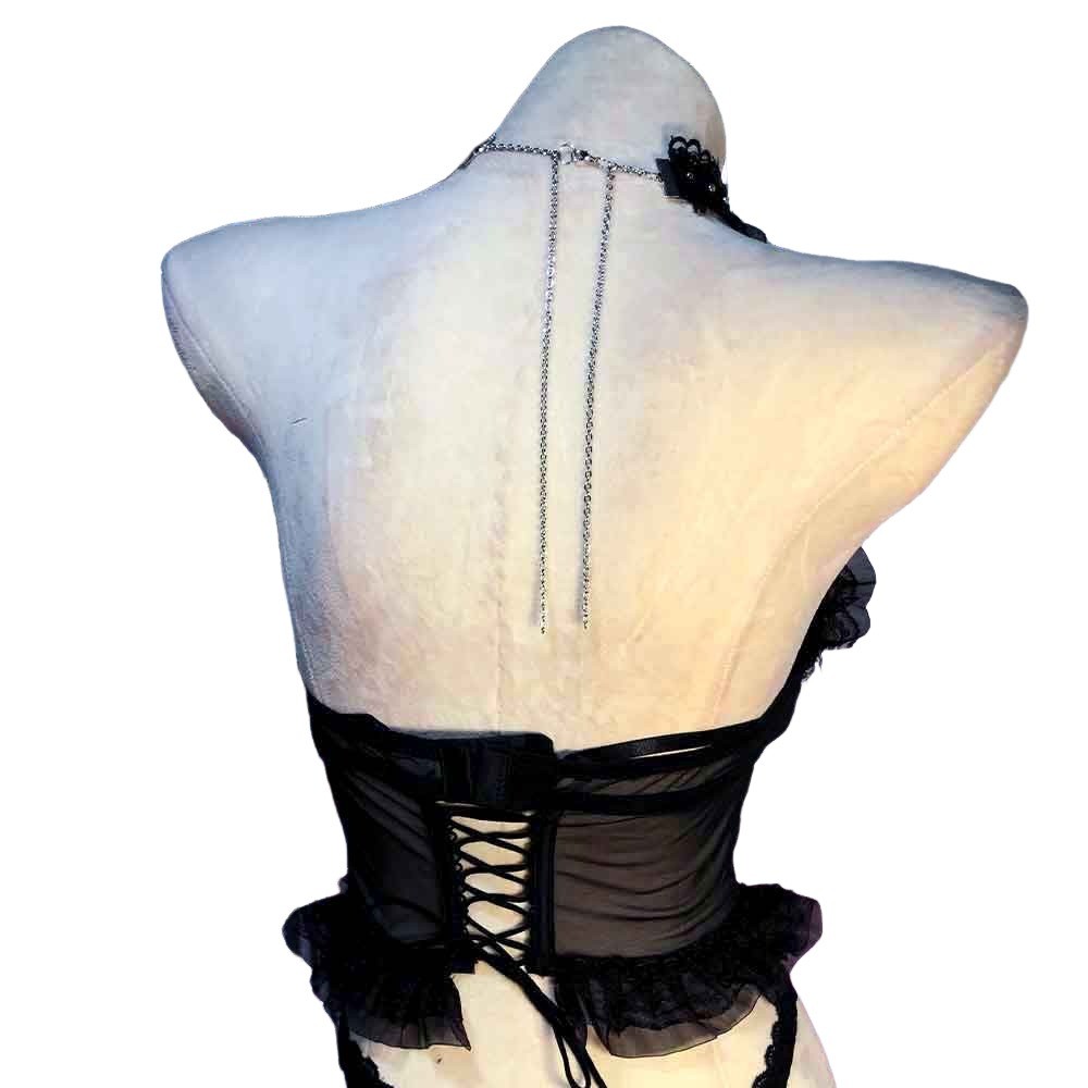Goth Tops Y2K Grunge Gothic Tank Kawaii Emo Clothing Ladies Punk Rock Clothes