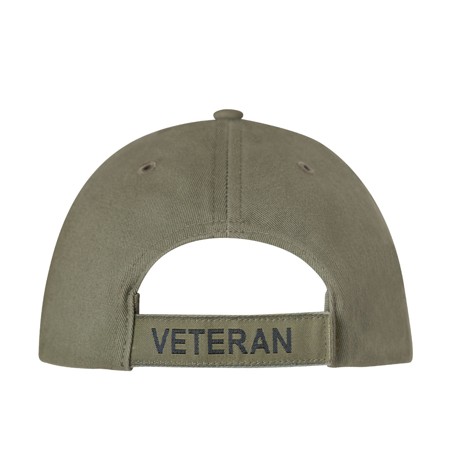 US Flag ARMY VETERAN Embroidered Ball Cap Lo Pro Hat USA Vet Olive Drab OD Green