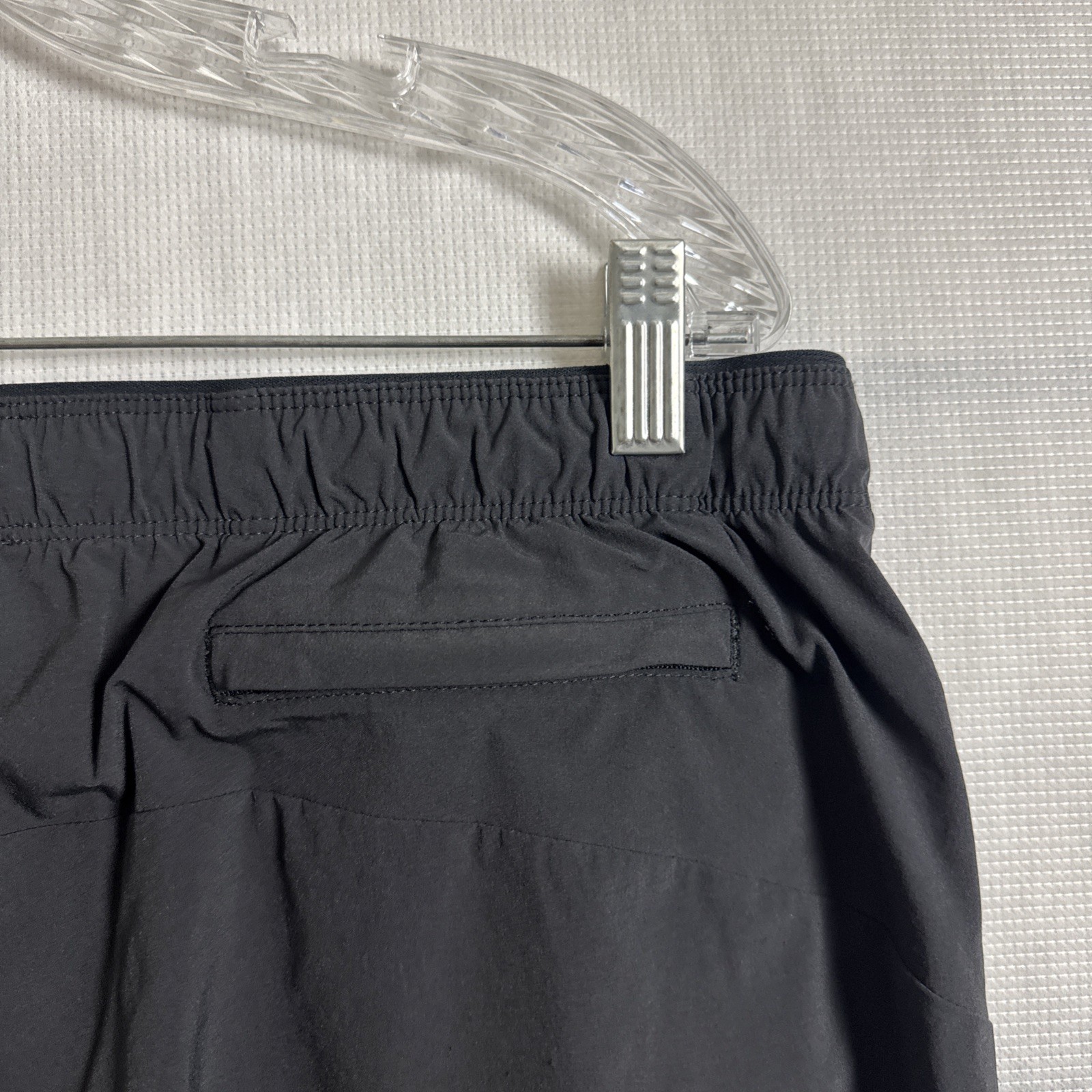 Paskho Men’s Size Large Gray Nylon Relaxed Straight Leg Pants
