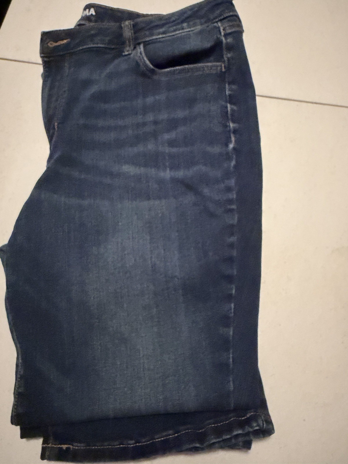 Sonoma Goods for Life Women’s Bootcut Dark Wash Blue Denim Jeans Petite 18S