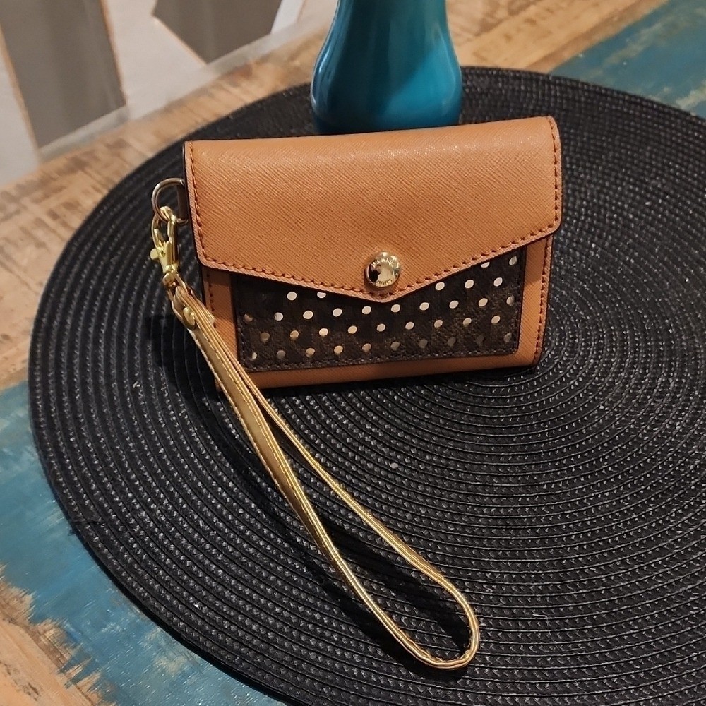 Michael Kors Honey Wheat Card Holder