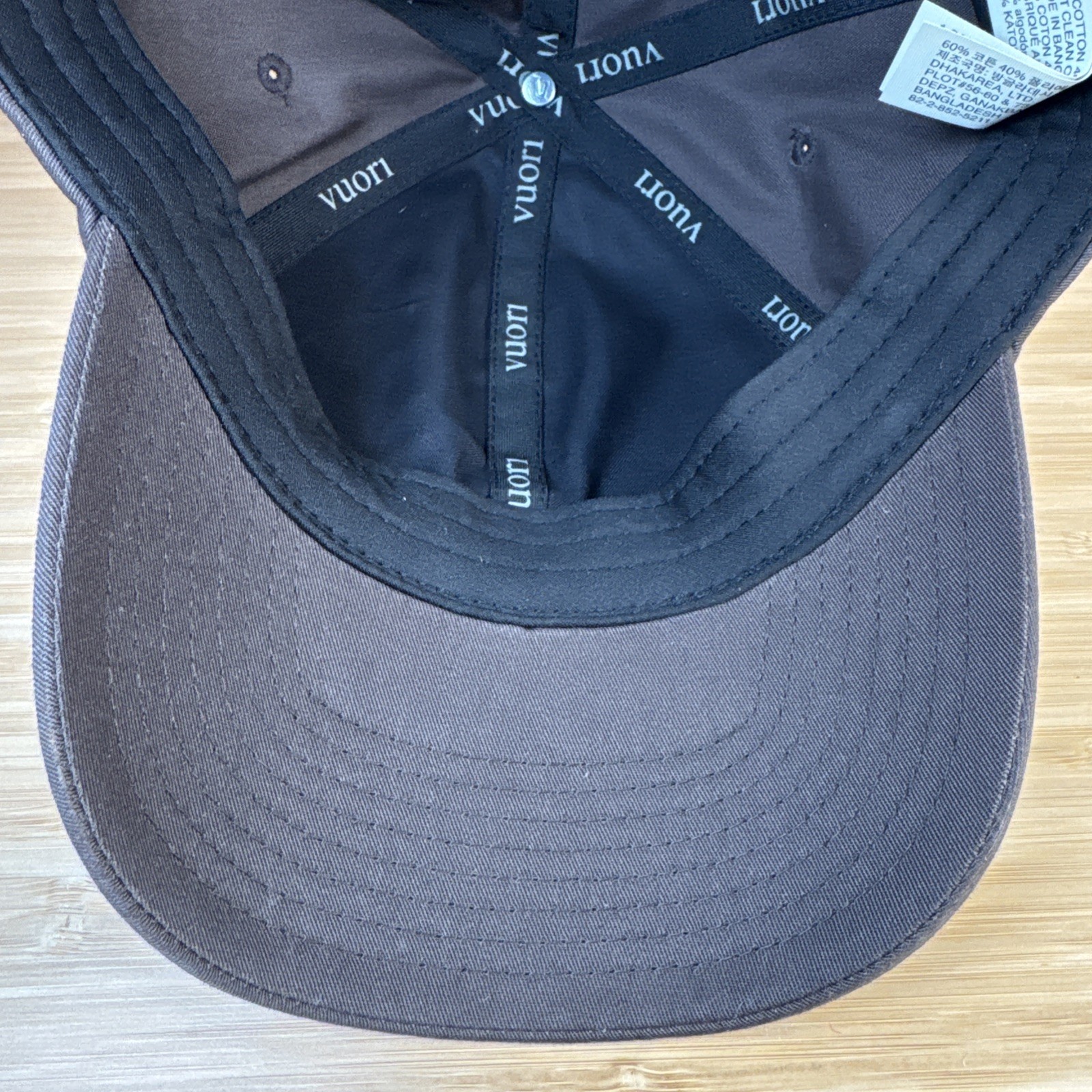 Vuori V1 Dad Hat Adjustable 2.0 Java Baseball Cap Womens Unisex Retail $44