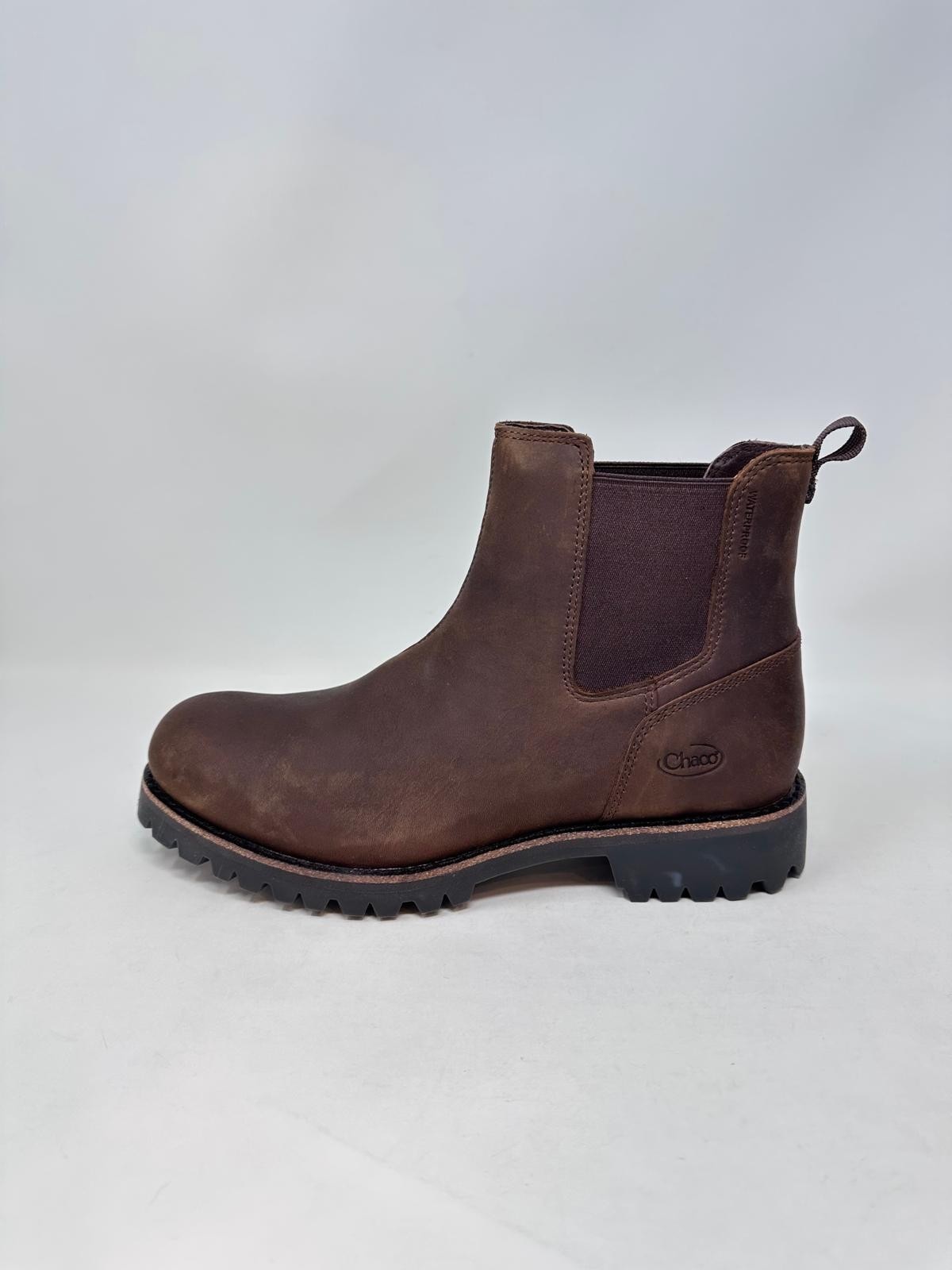 Chaco Men’s Fields Chelsea Waterproof Boots -Chestnut Brown, JCH107463, CH(R23T)