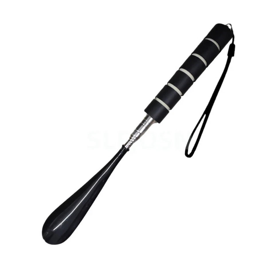 Extra Long 28″ Stainless Steel Shoe Horn Metal Shoehorn Long Handle Dressing Aid