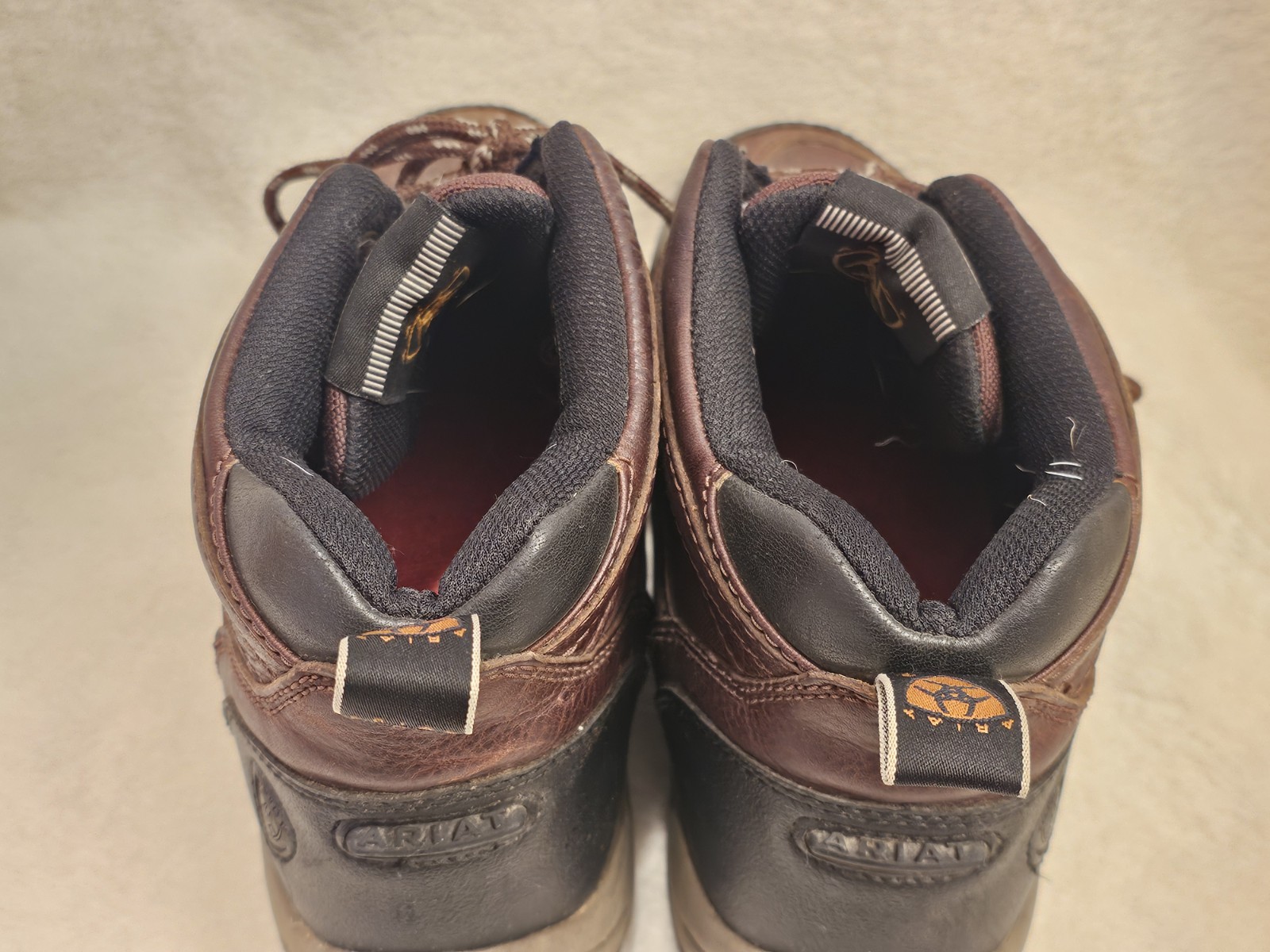 Ariat Ladies Terrain Cordovan Red Lace Up Boots 10004138 SIZE 9.5B